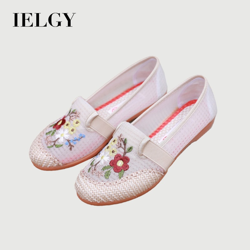 Sapatos Bordados Femininos Hanfu Antigos Respiráveis De Malha IELGY em Oferta na Shopee