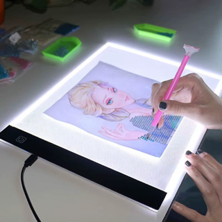 Mesa De Led Luz Branco Desenho Transposição A4 Profissional em Oferta na Shopee