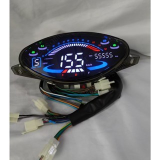 Para Traxx Sky 50 / Sky 125 Medidor Digital Velocímetro RPM Tacômetro