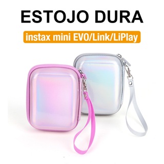 [Film Lab] Capa Instax Mini EVO Link Liplay Estojo Dura Para Câmera Instantânea Capa Protetora Com Alça CAA74 em Oferta na Shopee