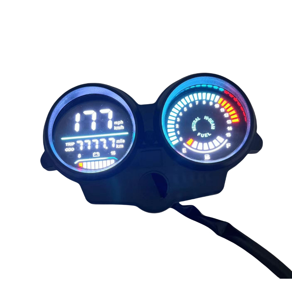 Painel Digital LED Velocímetro Dashboad Para Honda Fan125 CG125 TITAN 125 2005-2013 em Oferta na Shopee