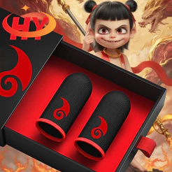 HY Nezha + Ao Bing Manga De Dedo Para Jogos Respirável À Prova De Suor Polegar Luvas Finas Modelo Pubg