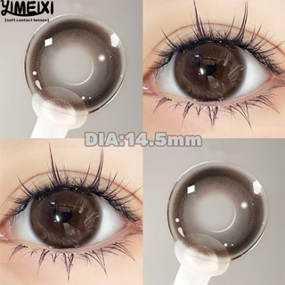 Lentes De Contato Yimeisi Creme Marrom 14.5mm 0-8.00 Grau 1par/2 Peças em Oferta na Shopee