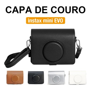 [Film Lab] Capa De Couro Instax Mini EVO Bolsa Para Câmera Instantânea Capa Protetora Com Alça CAA39 em Oferta na Shopee