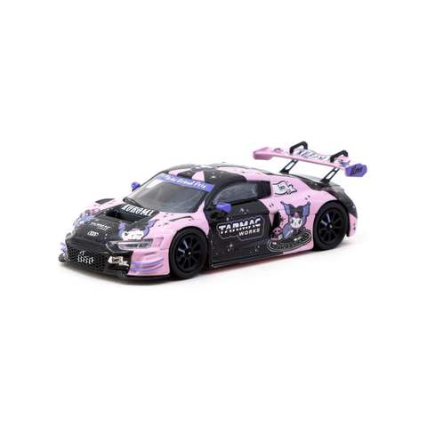Tarmac Works T64-043-24MGP 1/64 Audi R8 LMS GT3 evo II Macau GP 2024 Apresentação Kuromi Edição Especial Modelo De Carro