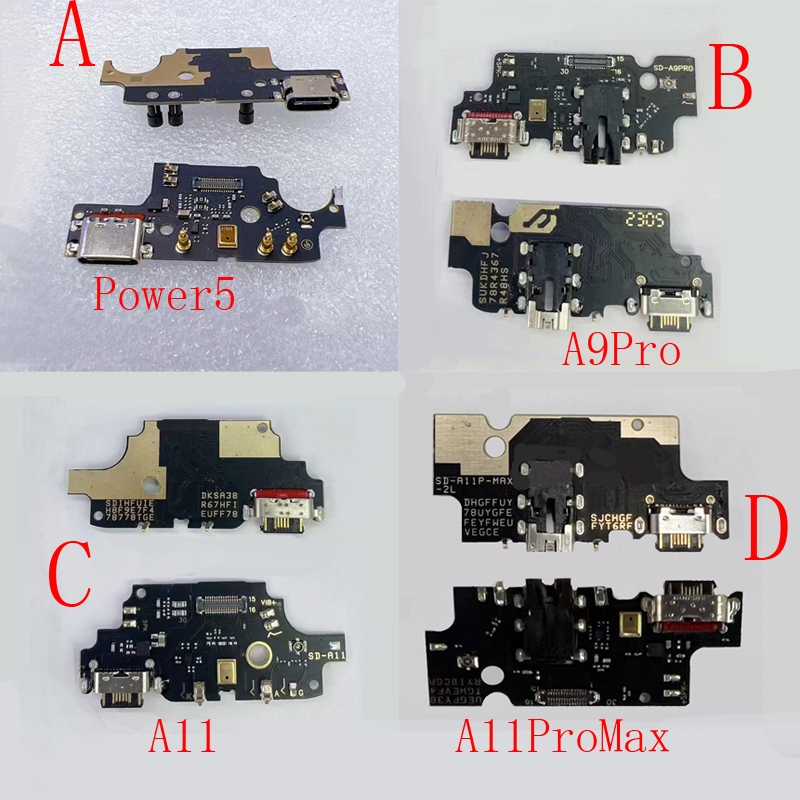 1 Unidade De Carregamento Usb Conector Flexível Placa De Plugue Para Umi Umidigi Bison Pro A7S A9 A11 Max X10 Power 5 A1
