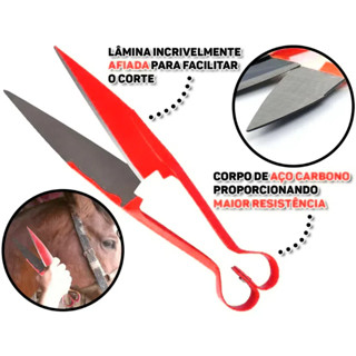 Tesoura Para Poda e Tosa Aparar Crinas Tosquia Jardim Cavalos Ovelhas Tipo Mola em Oferta na Shopee