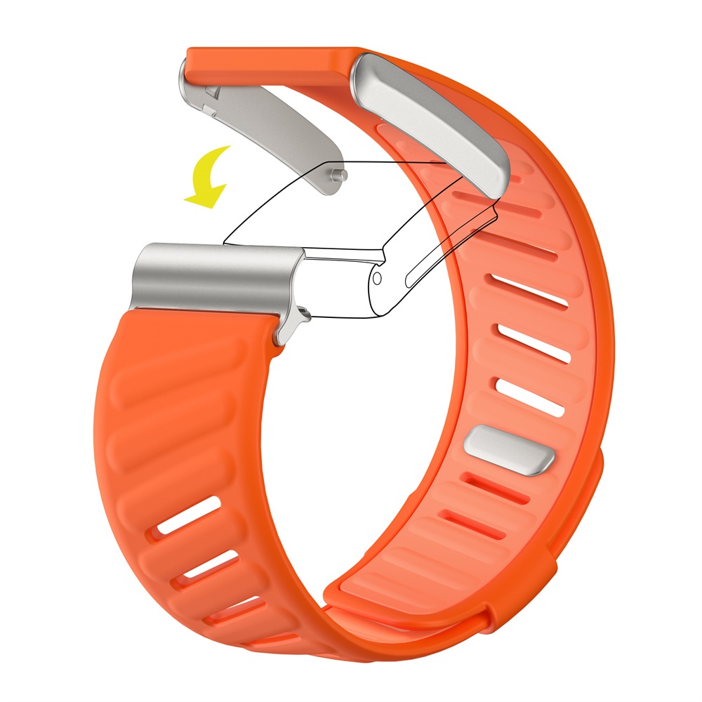 Pulseira De Silicone Macia Acessórios Esportivos Para WHOOP 4.0 5.0 ONE PEAK LIFE MG - detalhe