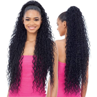 Extensão De Rabo De Cavalo Com Cordão Longo E Encaracolado De 100 Cm De Fibra Biológica em Oferta na Shopee