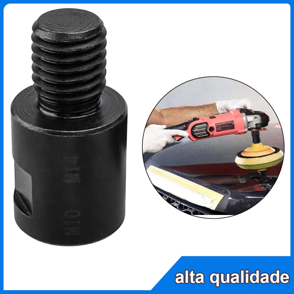 M10 a M14 Adaptador Adaptador Parafuso Aço Prático Eixo Conector Adaptador Rosca