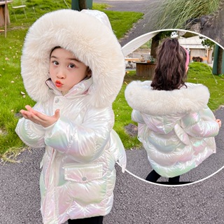 2-10 Anos Meninas Jaqueta De Inverno Bonito Asas Casacos Para Quente Com Capuz Parka Snowsuit À Prova De Vento Novas em Oferta na Shopee