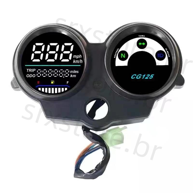 Painel Digital LED De Velocímetro De Motocicleta Fan125 Titan 125 2013 Dashboad Brasil Honda CG125 2000 A 2008