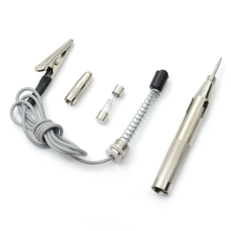 Testador De Circuito De Tensão De Carro Kipkarun , Luz Automático Da Lâmpada DC 6V 12V 24V Caneta De Teste , De Sonda De