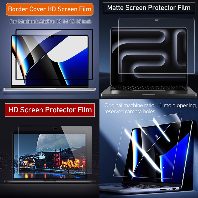 Novo Filme De Tela Fosco Para Macbook air 13 2020 A2337 A2179 Pro 13 M1 A2338 A2289 Retina 13
