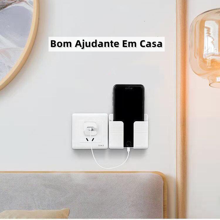 Suporte Prático Para Controle Remoto , De Tv Inteligente Parede De Casa (1 Unidade)