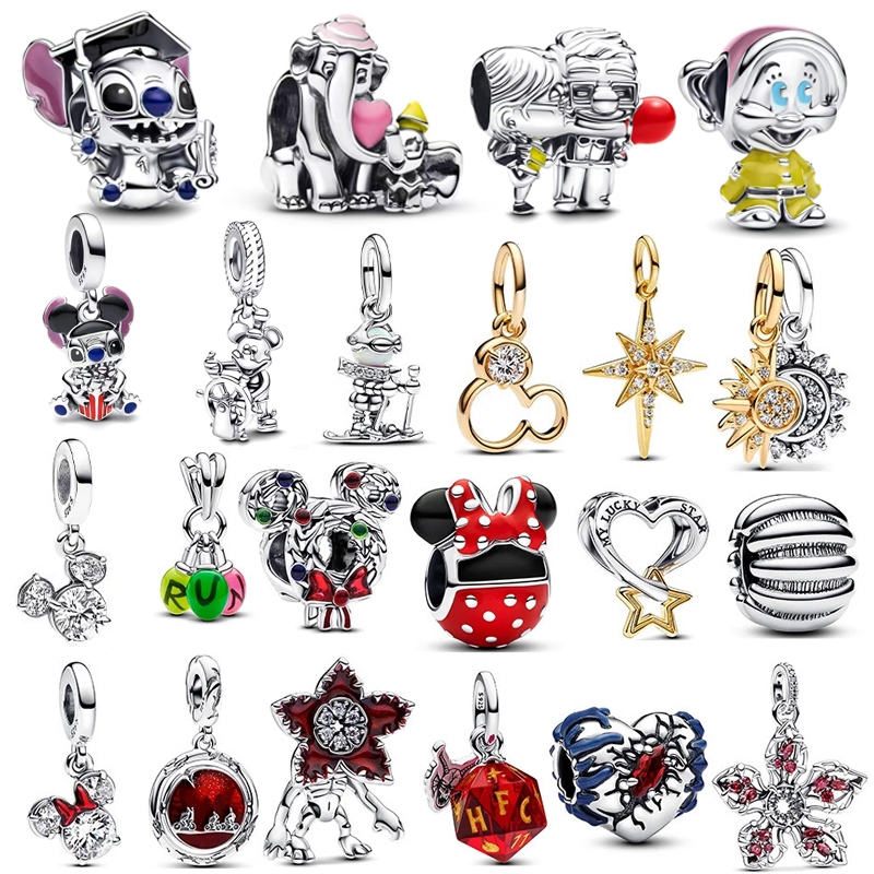 Nova Venda Quente 925 Prata Esterlina Personagem Charme Adequado Para Original Feminino Pulseira DIY Jóias Presente