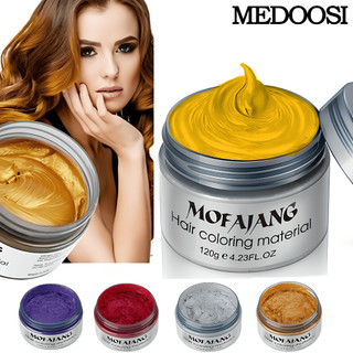 MEDOOSI 120g Magic color Creme tintura Tinta de Cabelos gloss de cuidados de Temporária sem amônia para Homens e dama em Oferta na Shopee