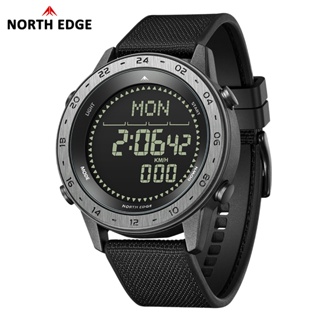 NORTH EDGE TANK3 Relógio Masculino Ao Ar Livre Bússola À Prova D'água 50M Metrônomo Pedômetro Caixa De Aço Inoxidável Al em Oferta na Shopee