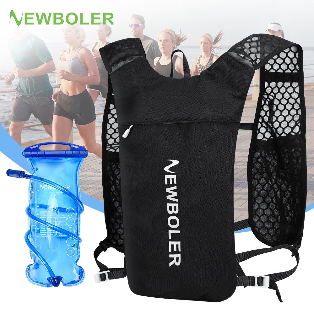 Newboler Mochila De Ciclismo Pacote De Bolsa De Hidratação Colete De Corrida Super Leve Para Esportes Ao Ar Livre Caminh em Oferta na Shopee