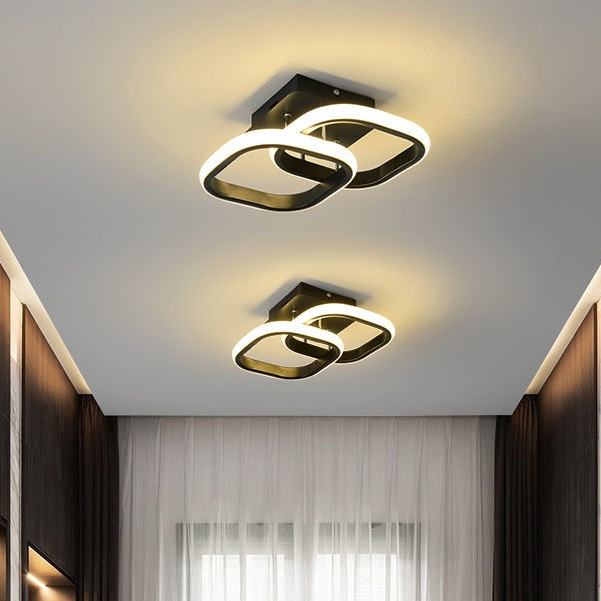 Luminária De Teto Plafon Led Moderna Lustre para Corredor Sala Quarto Cozinha 110V-220V