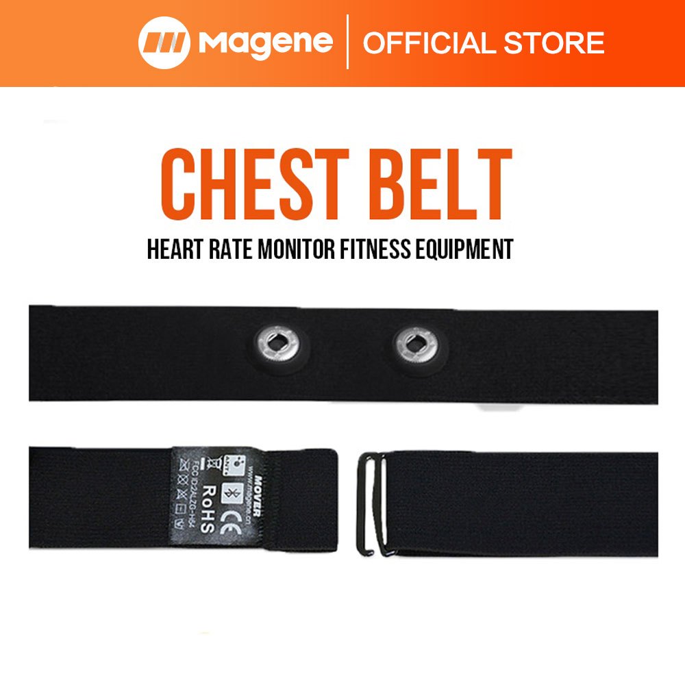 Correia Torácica Magene Com Sensor De Frequência Cardíaca Cinto Compatível Equipamentos De Fitness em Oferta na Shopee