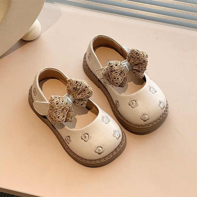 tênis infantis Meninas Elegante Confortável Princesa Sapatos bebê Arco Sapatilhas de balé