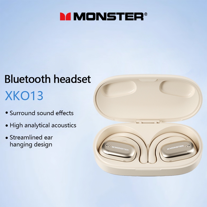 Monster XKO13 Fone De Ouvido Bluetooth Surround Sound Redução Inteligente De Ruído De - Audio