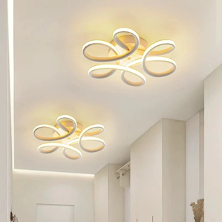 Luzes De Teto LED De 3 Cores Modernas Para Corredores , Salas De Estar , Quartos , Cozinhas em Oferta na Shopee