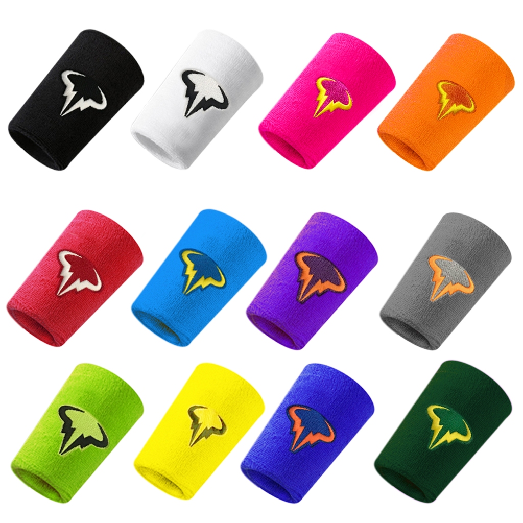 Pulseira Badminton Nadal 1pc Sport Wristbands Tênis Basquetebol em Oferta na Shopee