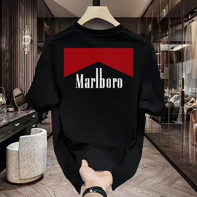 Camiseta Masculina Feminina Oversized Estampa Gráfica Vintage Retrô T‑shirt Streetwear Moda Casual Tendência
