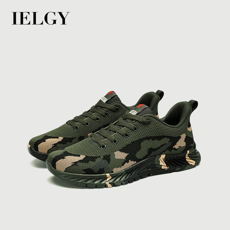 Sapatos de Camuflagem Ielgy Homens Mulheres Mesmo Estilo Estudante Treinamento Militar Treinamento Militar ao Ar Livre K - Sports & Outdoors