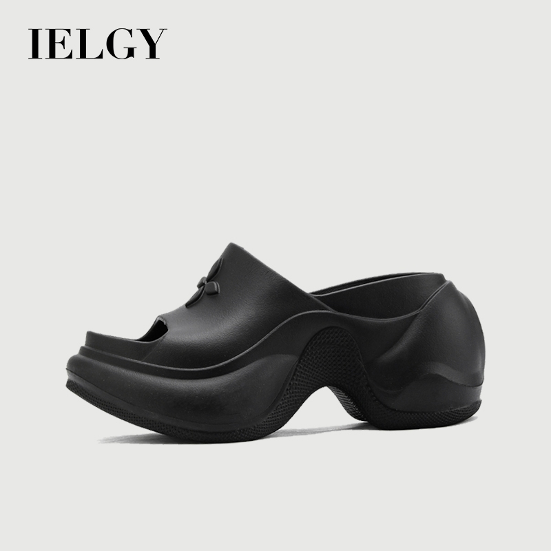 IELGY 9.0 Cm Aumento De Altura Para O Verão Nova Plataforma casual Antiderrapante Sandálias De Praia EVA Mulheres em Oferta na Shopee