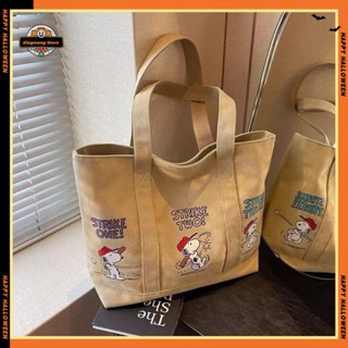 Bolsa De Lona Snoopy Para Meninas tote Mickey Mamãe Ombro Minnie De Anime