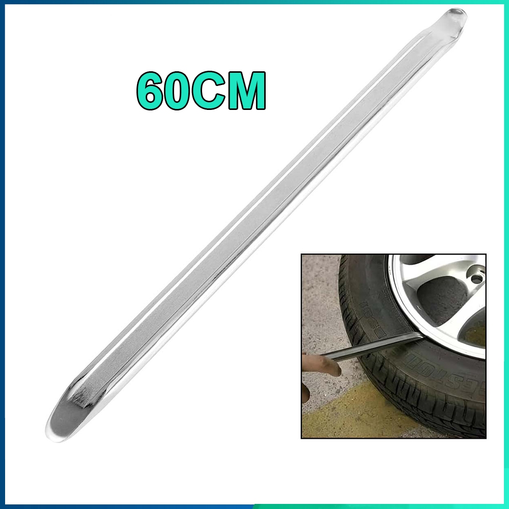 Alavanca de pneu de bicicleta de carro de 60 cm, ferramenta de abertura de pneu de pé de cabra