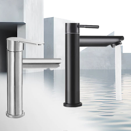 Torneira de banheiro para lavatório 304 de aço inoxidável para água fria Estilo durável de alta qualidade em Oferta na Shopee