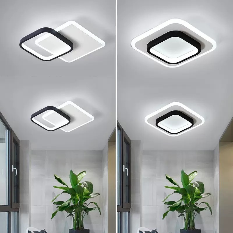 Luminária De Teto Plafon Led Moderna Lustre para Corredor Sala Quarto Cozinha.