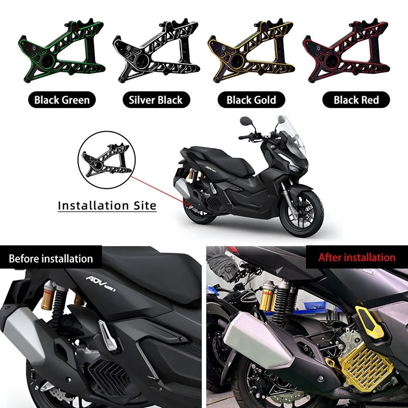 SEMSPEED Para ADV160 ADV 160 2022-2026 Motocicleta Braço Oscilante Traseiro Eixo Roda Dentada Montagem