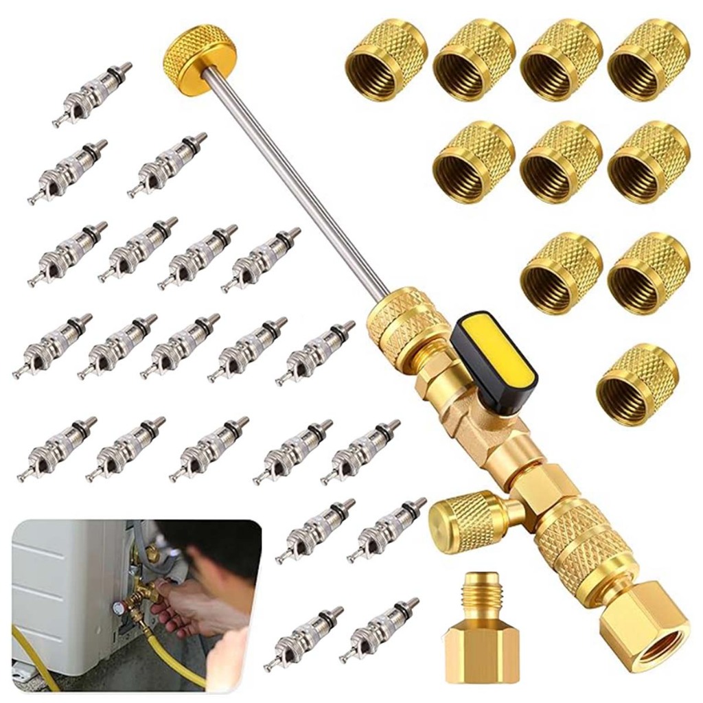 R22 R134a R12 A/c HVAC Valve Core Removal Tool (ferramenta de remoção do núcleo da válvula HVAC)