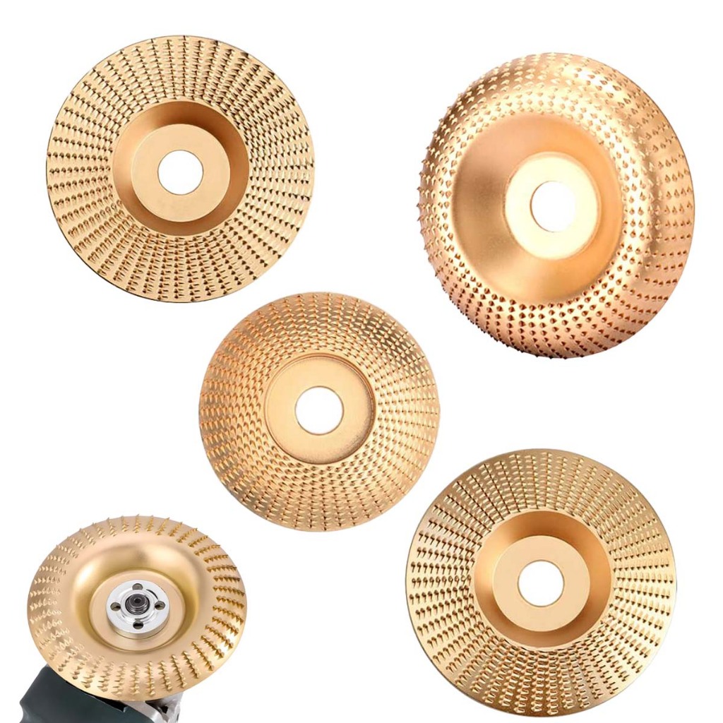 Disco de esmeril de carboneto de tungstênio 4pcs para esmerilhar madeira para esmerilhadeira angular de 16 mm