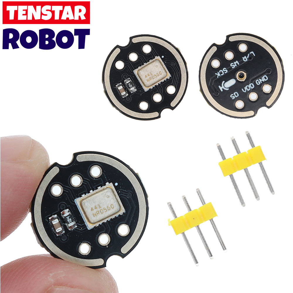 Módulo De Microfone Omnidirecional MH-ET LIVE Interface I2S INMP441 MEMS Alta Precisão E Baixa Potência volume Ultra Peq em Oferta na Shopee