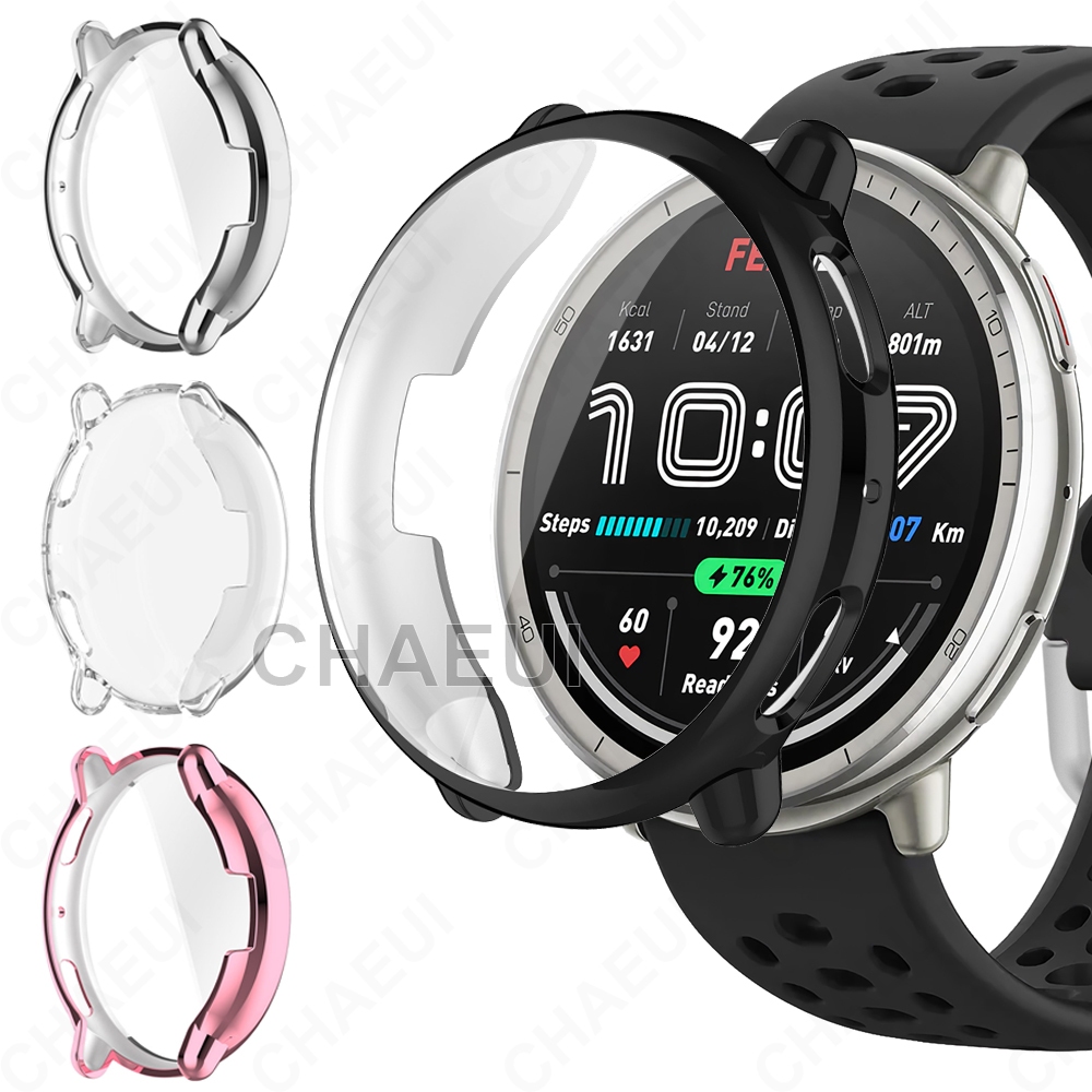 Capa Protetora De Silicone TPU Para Amazfit Active 2