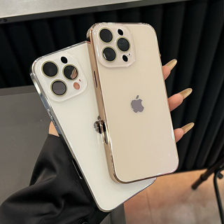 Máquina Original de galvanoplastia Ag com capa protetora padrão iPhone 16 15 14 13 12 11 ProMax Proteção de lente com tu em Oferta na Shopee