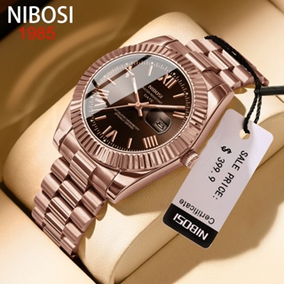 Relógio de Pulso NIBOSI Quartzo com Pulseira de Aço Inox/Militar em Oferta na Shopee