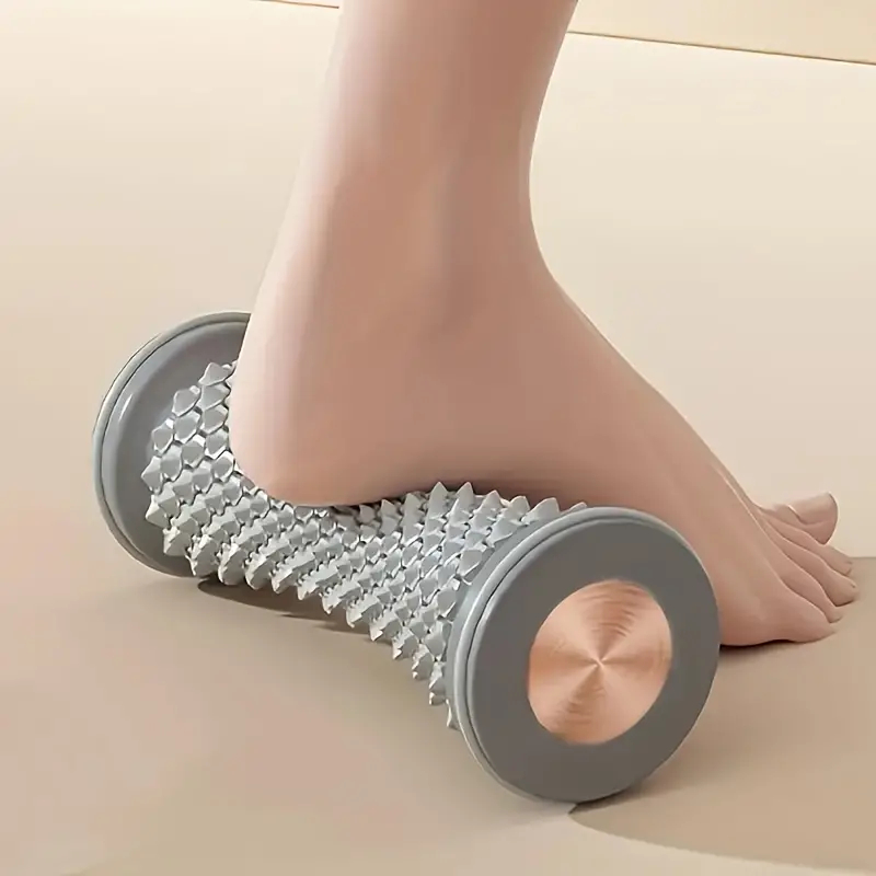 Imagem Rolo De Massagem Massageador De Pés , Bola De Ioga , Fáscia Plantar , Cuidados De Relaxamento Muscular , Manual De Plást