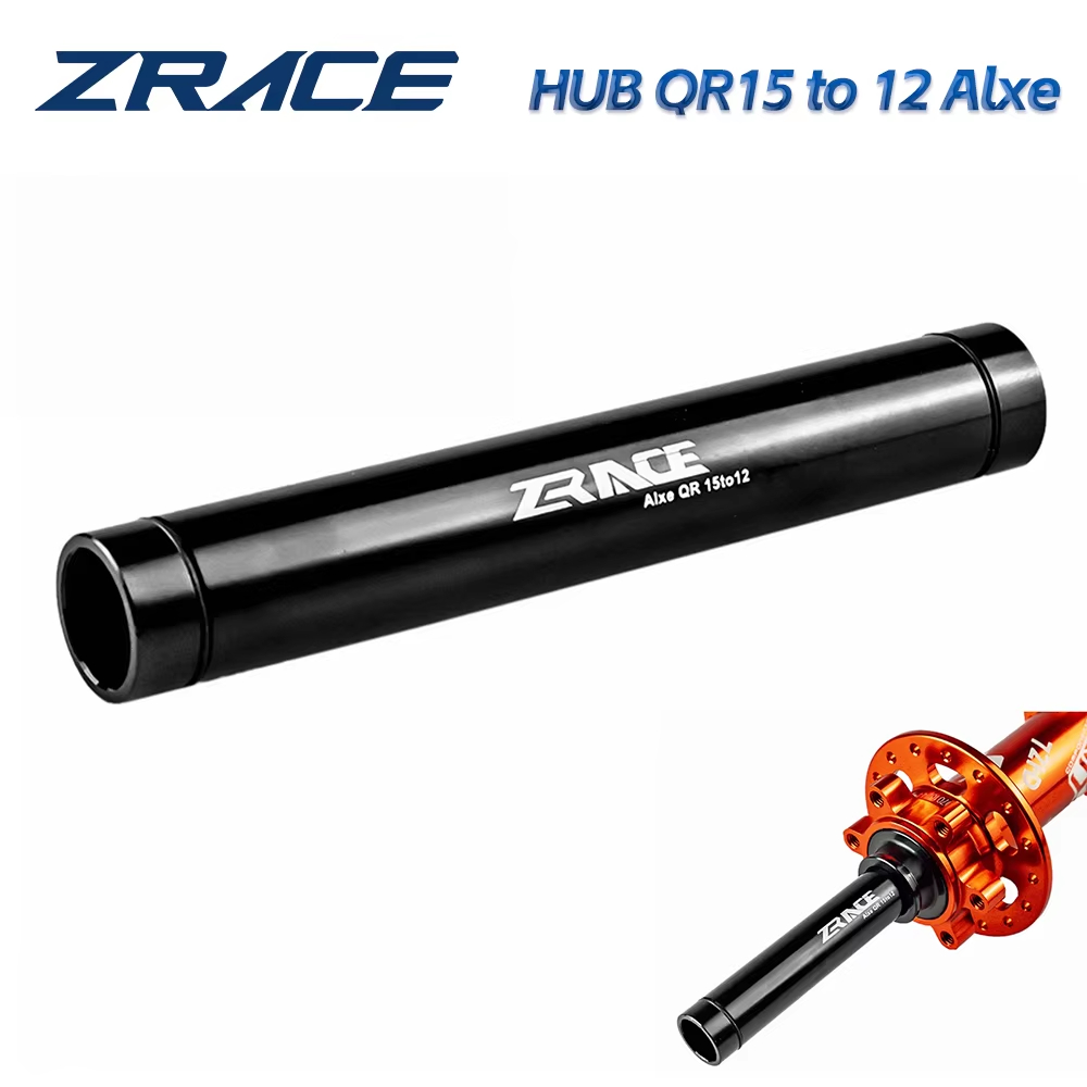 ZRACE Conversor adaptador frontal HUB 15x100 para 12x100, QR15 para QR12, eixo 15mm para eixo 12mm, para freio a disco