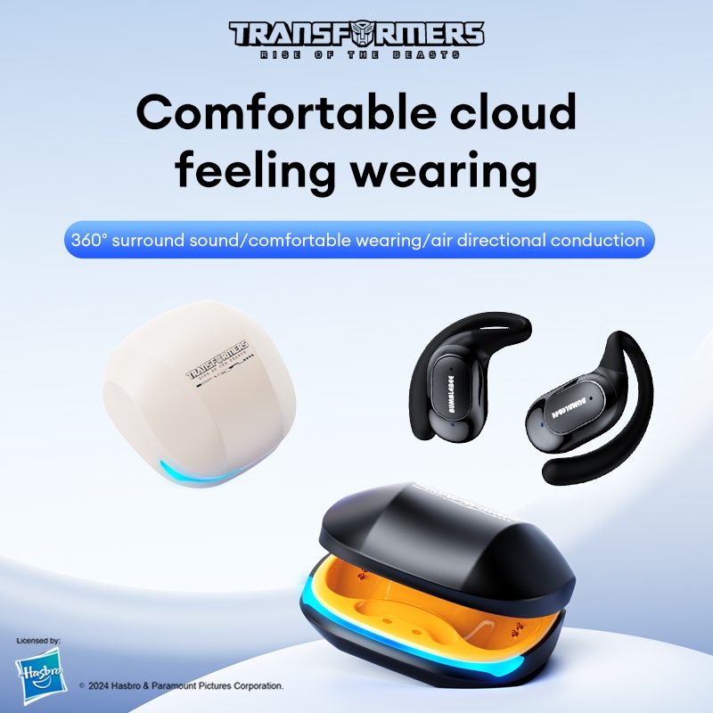Fones De Ouvido Bluetooth Transformers TF-T33 360 ° Qualidade De Som Surround Co