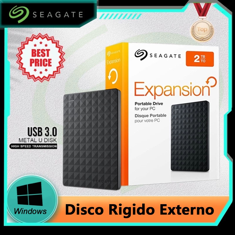Seagate Hd Externo 2TB/4TB Expansão USB 3.0 Disco Rígido Portátil Estado Sólido Hd Externo