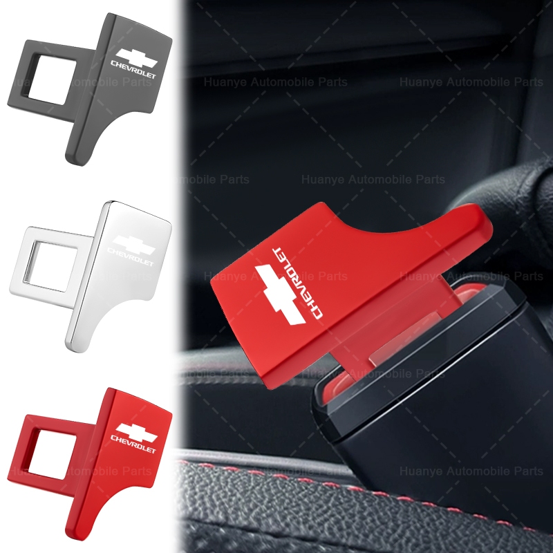 1/2 Pçs Cinto De Segurança Do Carro Plug Trava De Bloqueio Logotipo Fivela De Para Chevrolet Captiva Colorado Cruze Faís