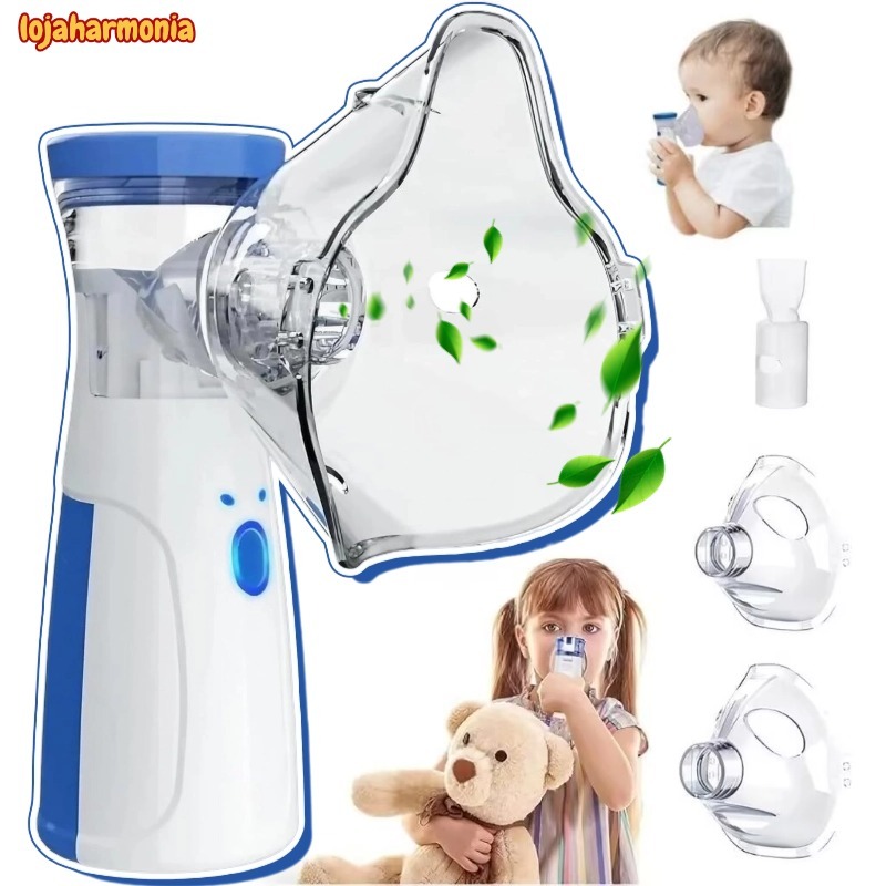Inalador Nebulizador Portátil Atomizador Ultra-Sônico De Nó Baixo Para Crianças E Adultos