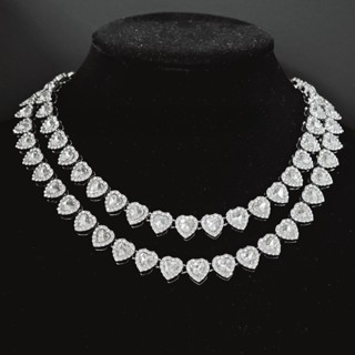 Novo Corrente Cravejada Hip Hop 11mm Iced Completo Diamante Homens Mulheres Cubano Colar P...